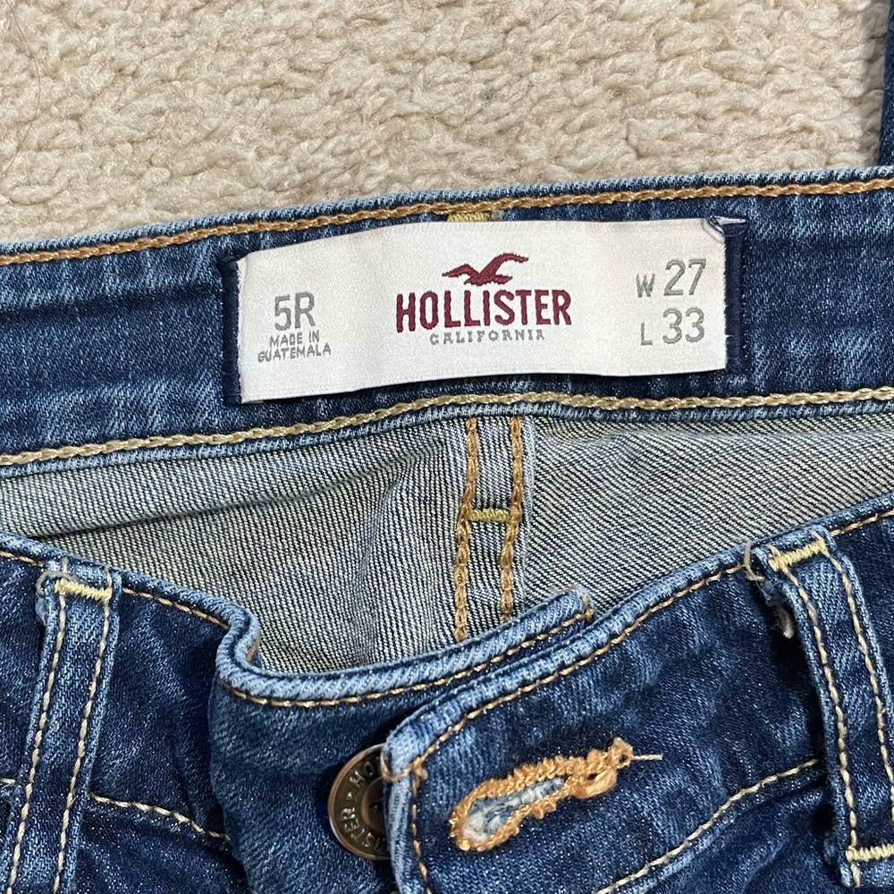 Hollister Jeans Flared/Boot Cut - Size 27 Waist